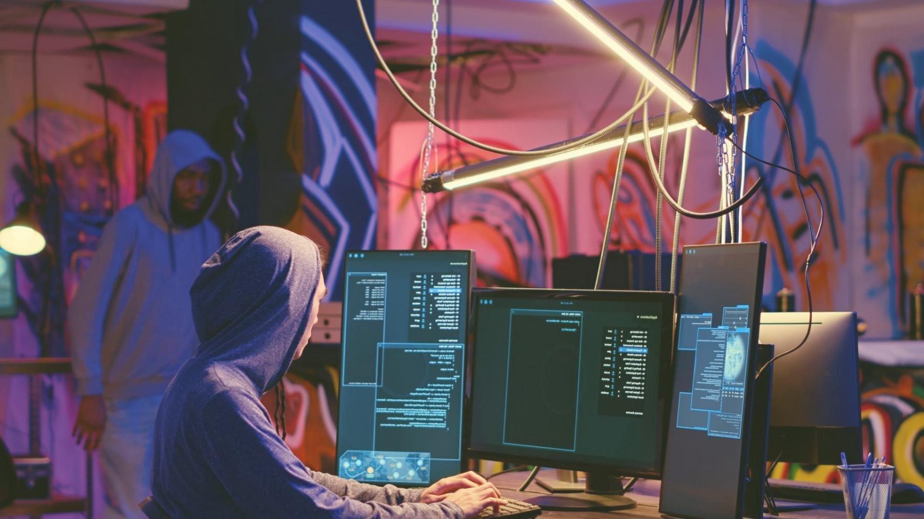 Professional mobile app design workspace with multiple devices and design materials